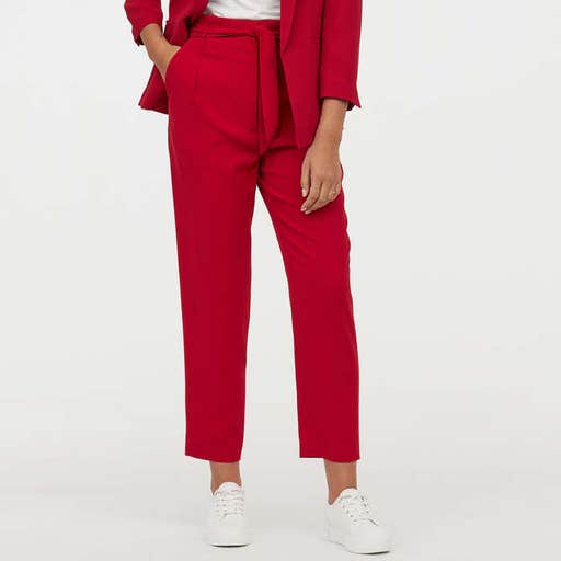 hm.com, H&M Paper-Bag Pants