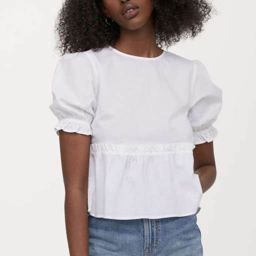 hm.com, H&M Peplum Top