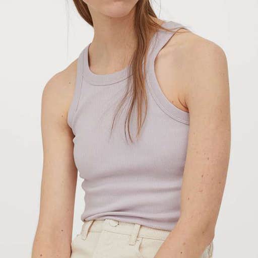 hm.com, H&M Ribbed Tank Top
