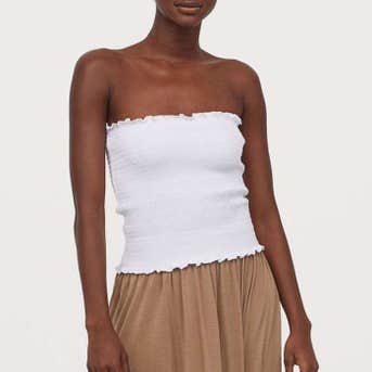 H&M Smocked Tube Top