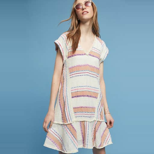 anthropologie.com, Holding Horses Elira Striped Dress