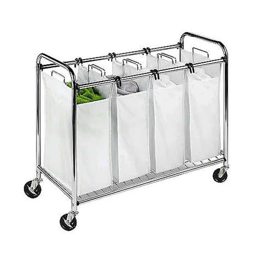 qvc.com, Honey-Can-Do Heavy-Duty Quad Chrome-Plated Sorter