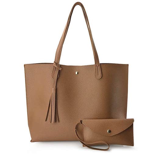 amazon.com, Hoxis Minimalist Faux Leather Tote