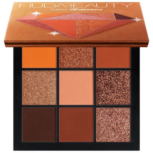 sephora.com, Huda Beauty Obsessions Eyeshadow Palette in Topaz