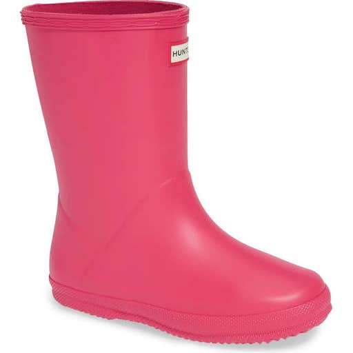 nordstrom.com, Hunter First Classic Waterproof Rain Boot for Kids