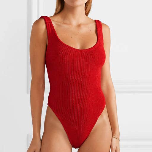 net-a-porter.com, Hunza G Seersucker Swimsuit