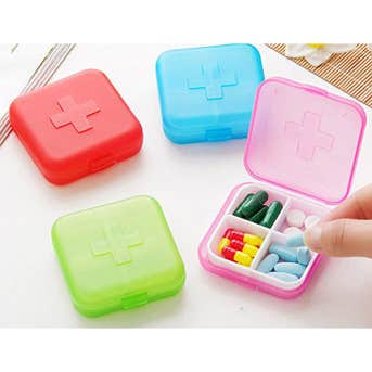 IFY Portable Cross Pill Case Box