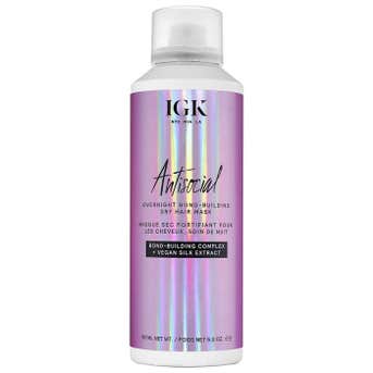 IGK Antisocial Overnight Bond Building Dry Hair Mask
