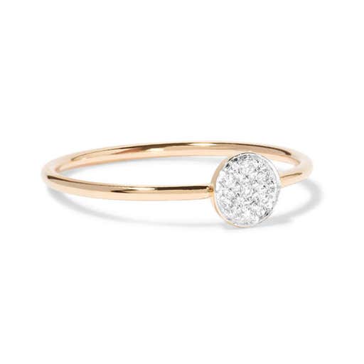 net-a-porter.com, I+I 14-Karat Gold Diamond Ring