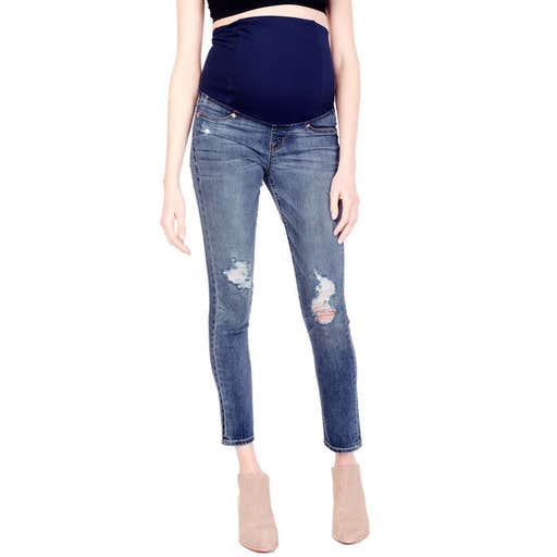 nordstrom.com, Ingrid & Isabel Sasha Maternity Skinny Jeans with Crossover Panel