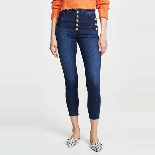 shopbop.com, J Brand Natasha Sky High Waist Crop Skinny Jeans