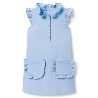 Janie And Jack Ruffle Ponte Dress