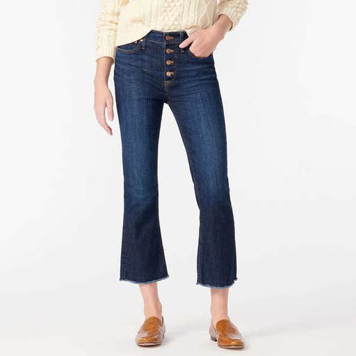 jcrew.com, J.Crew 9" Demi-Boot Crop Jean
