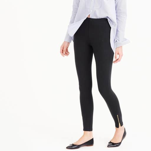 jcrew.com, J.Crew Ankle-Zip Leggings