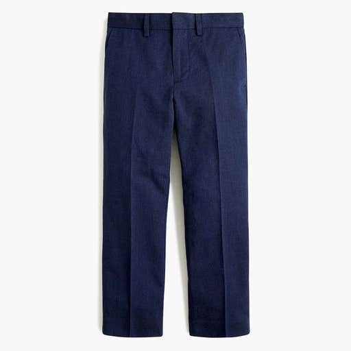 jcrew.com, J.Crew Boys Unstructured Ludlow Suit Pant In Cotton-Linen