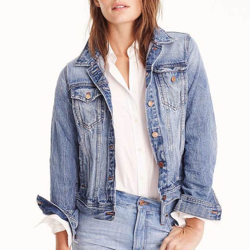 jcrew.com, J.Crew Classic Denim Jacket