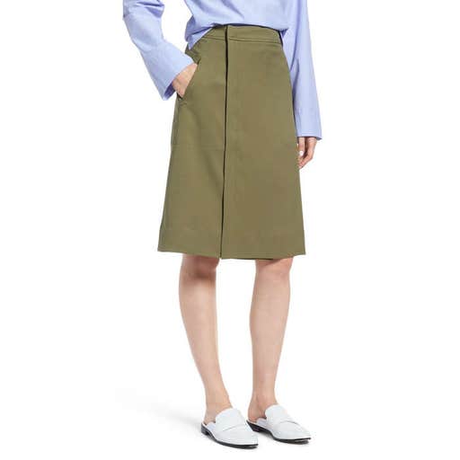 nordstrom.com, J.Crew Kiki Faux Wrap Skirt