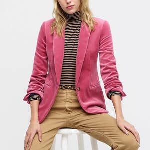 J.Crew Parke Blazer In Velvet