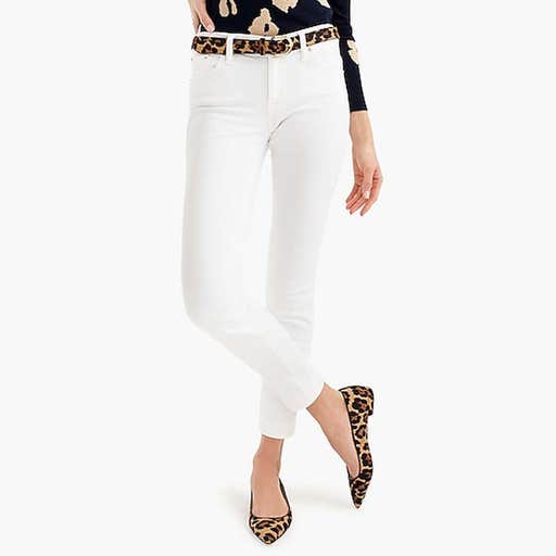 jcrew.com, J.Crew Petite 8" Toothpick Jean