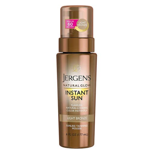 amazon.com, Jergens Natural Glow Instant Sun Sunless Tanning Mousse