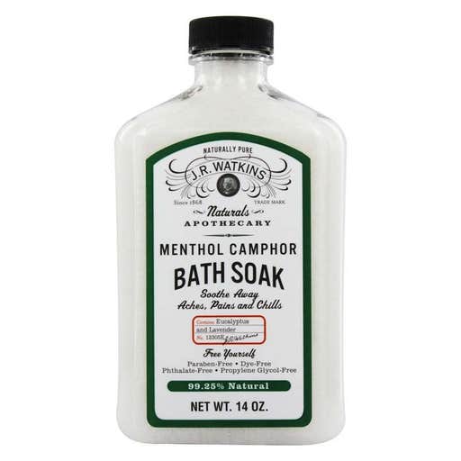 amazon.com, J.R. Watkins Naturals Menthol Camphor Bath Soak