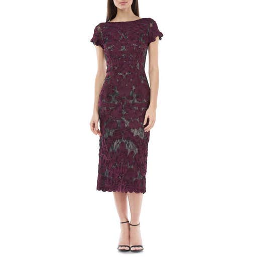 nordstrom.com, JS Collections Soutache Lace Midi Dress