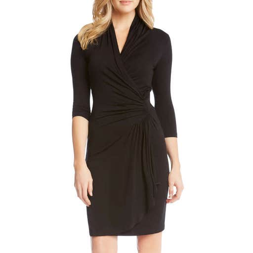 nordstrom.com, Karen Kane Cascade Faux Wrap Dress