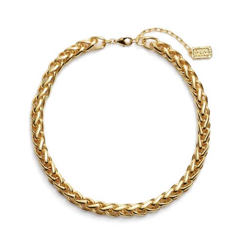 nordstrom.com, Karine Sultan Braided Link Collar Necklace