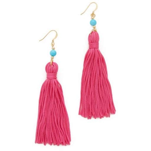 shopbop.com, Kenneth Jay Lane Bead & Tassel Earrings