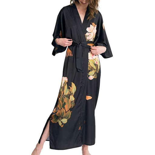amazon.com, Kim+Ono Peony & Butterfly Kimono Robe