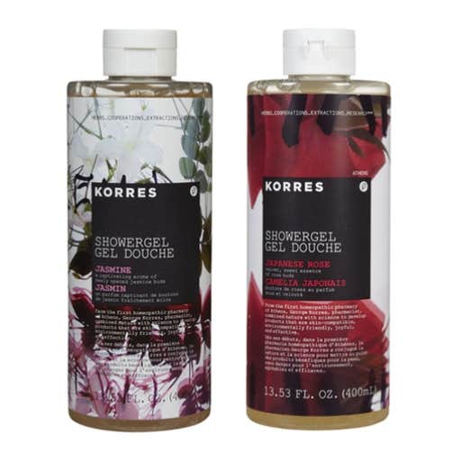 beautybar.com, Korres Jasmine and Japanese Rose Showergels