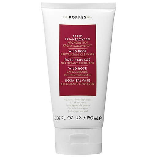 sephora.com, Korres Wild Rose Exfoliating Cleanser