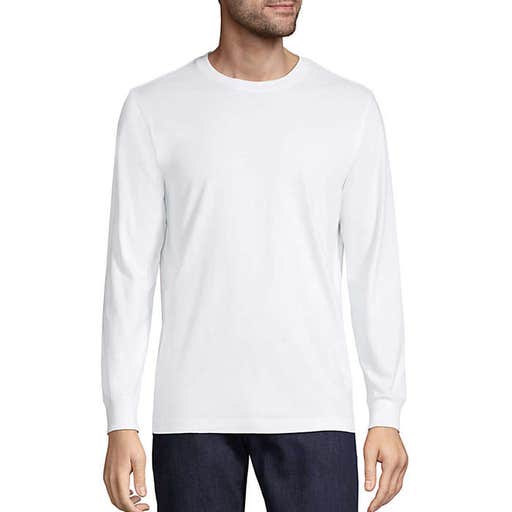 landsend.com, Lands' End Men's Super-T Long Sleeve T-Shirt