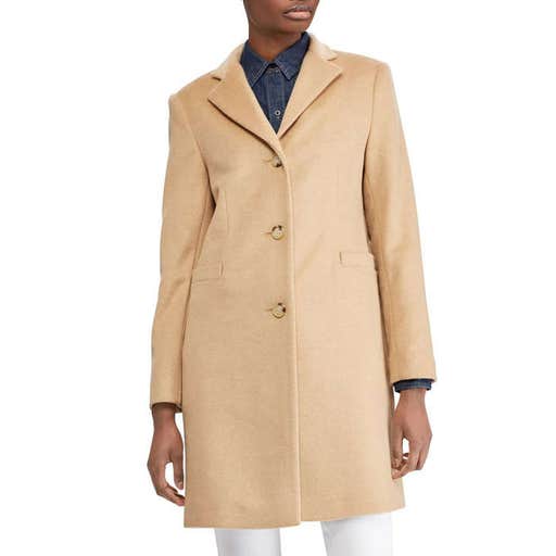 nordstrom.com, Lauren Ralph Lauren Wool Blend Reefer Coat