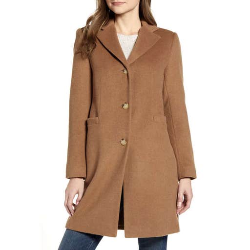 nordstrom.com, Lauren Ralph Lauren Wool Blend Reefer Coat