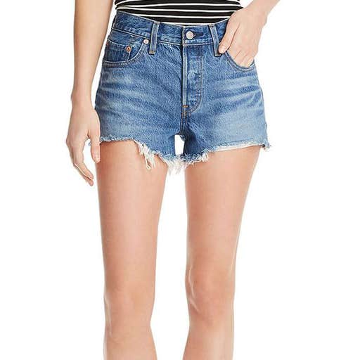 bloomingdales.com, Levi's 501 Cutoff Denim Shorts