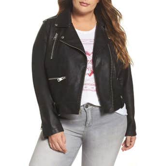 Levi's Lamb Touch Faux Leather Moto Jacket