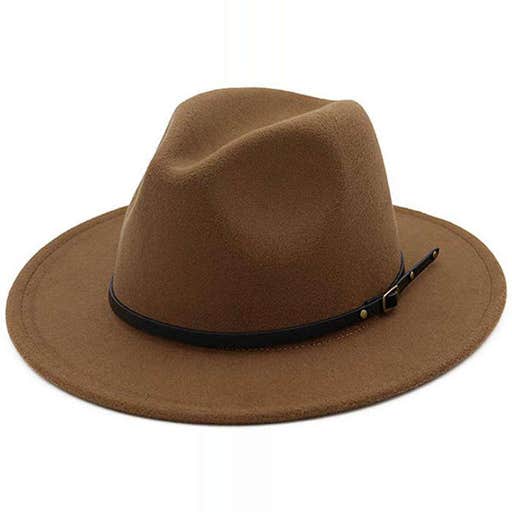 amazon.com, Lisianthus Belt Buckle Fedora Hat