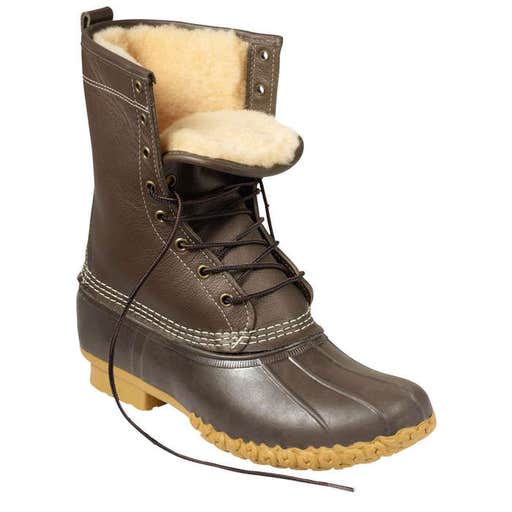 llbean.com, L.L. Bean Boots, 10' Sherling-Lined
