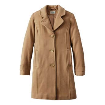 L.L.Bean Classic Lambswool Polo Coat