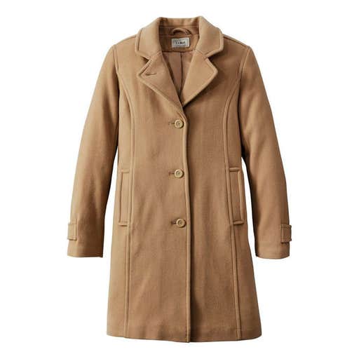 llbean.com, L.L.Bean Classic Lambswool Polo Coat