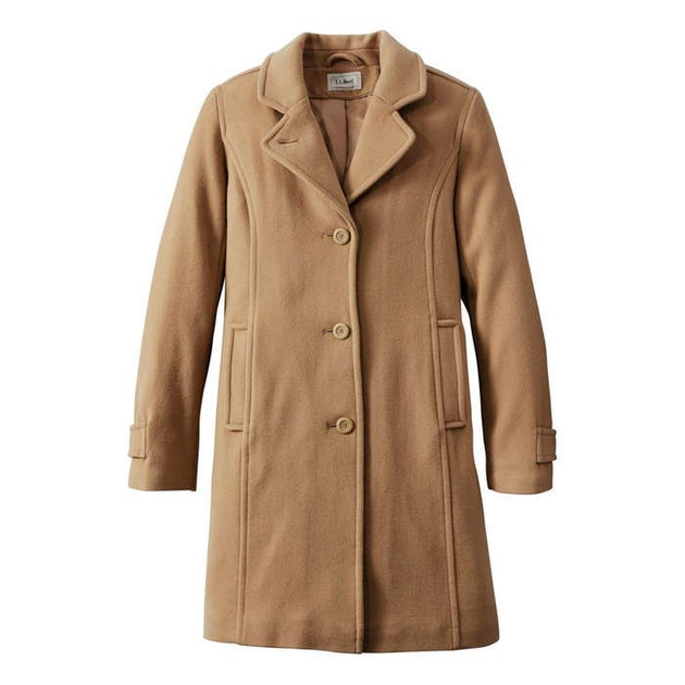 L.L.Bean Classic Lambswool Polo Coat