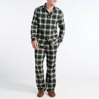 L.L.Bean Scotch Plaid Flannel Pajamas