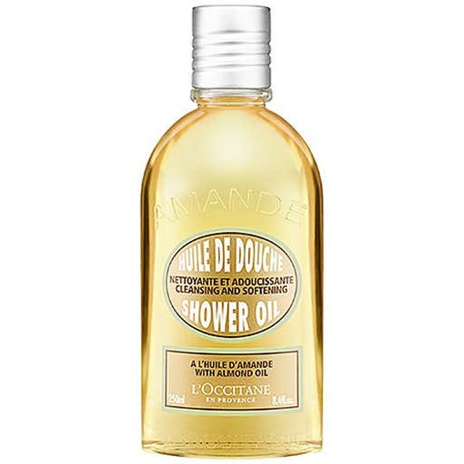 sephora.com, L’Occitane Cleansing And Softening Shower Oil With Almond Oil
