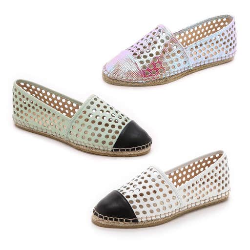 shopbop.com, Loeffler Randall Mara Laser-Cut Leather Espadrille Flats
