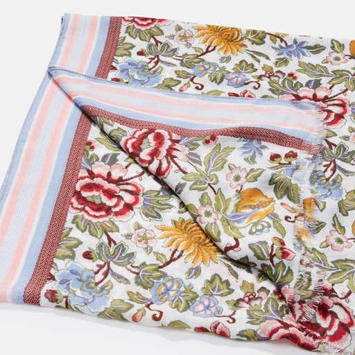 loft.com, Loft Floral Stripe Scarf