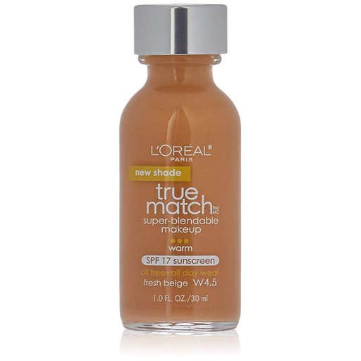 amazon.com, L'Oreal Paris Makeup True Match Super-Blendable Liquid Foundation