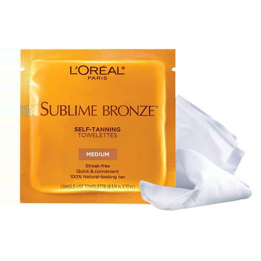 amazon.com, L'Oreal Paris Sublime Bronze Self-Tanning Body Towelettes