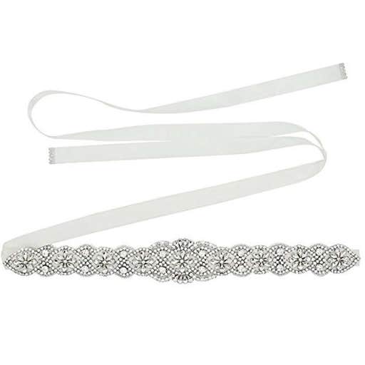amazon.com, Lovful Bridal Crystal Rhinestone Braided Sash