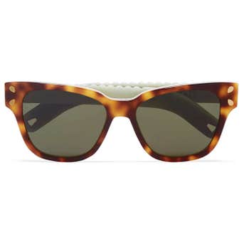 Lucky Folk Diving For Gold Cat-Eye Tortoise Shell Acetate Sunglasses